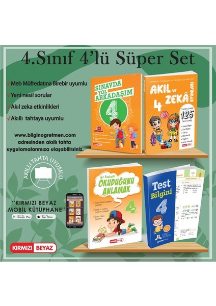 4.Sınıf 4lü Süper Set