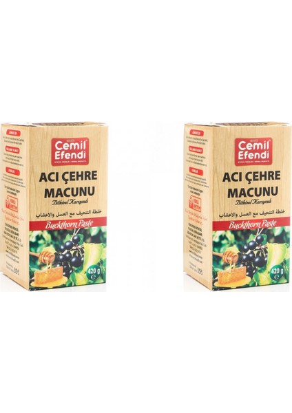 Ballı Pekmezli Acı Çehre Macunu 2 'li 420 gr