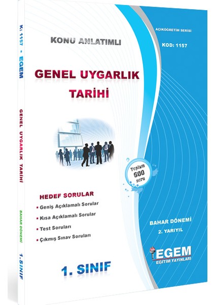 Genel Uygarlık Tarihi Konu Anlatımlı Soru Bankası-Bahar Dönemi (2. Yarıyıl)