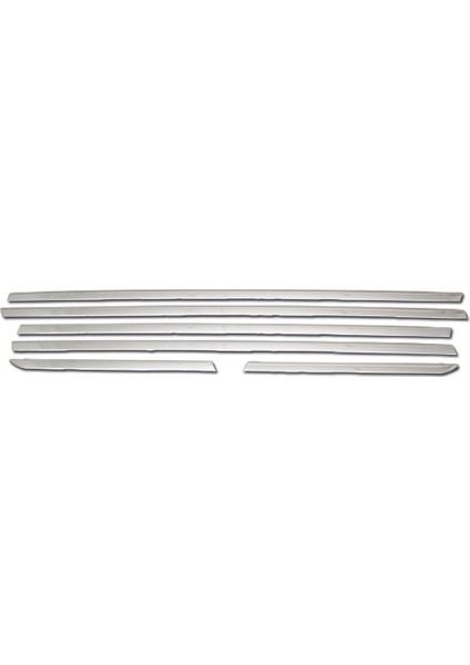 Honda Civic Fd6 ( 2006-2011 ) Krom Cam Çıtası Paslanmaz Çelik 6 Parça Blueoto