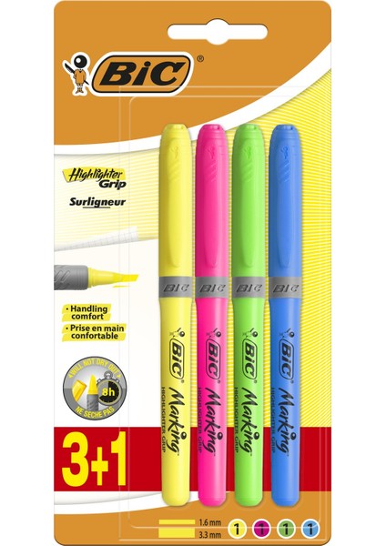 200 Fineliner 0.4mm Ince Uçlu Yazı ve Çizim Kalemi 20'li + Bic Fosforlu Kalem Seti 10'lu modelleri