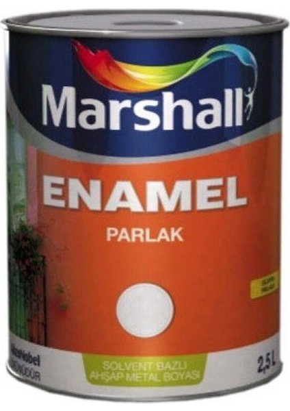Enamel Parlak Sentetik Yağlı Boya 0,75 Lt Açık Kahve