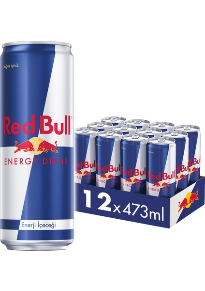 Enerji İçeceği, 473 ml (12'li Paket, 12x473 ml)