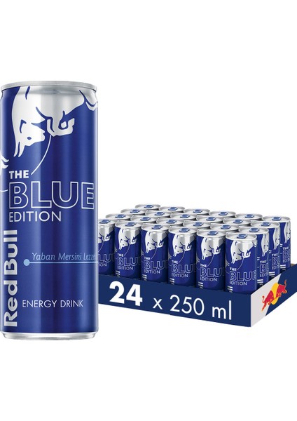 Red Bull Enerji İçeceği, Yaban Mersini, 250 ml (24'lü Paket, 24x250 ml)