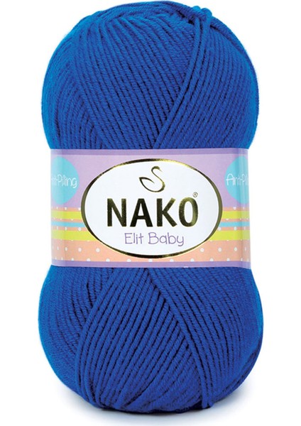 Elit Baby El Örgü İpi | Saks Mavi 10346