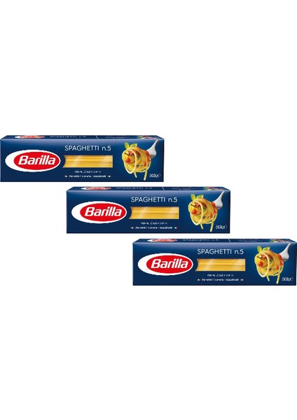 BARİLLA SPAGETTİ NO:5 500gr*3 ad