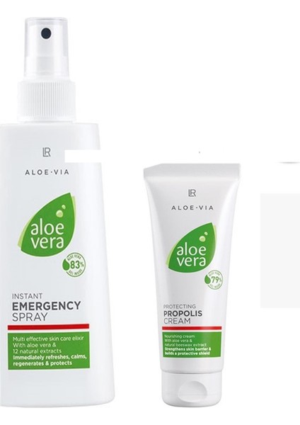 Aloe Vera Acil Yardım Spreyi 400 ml + Lr Propolis Krem 100 ml