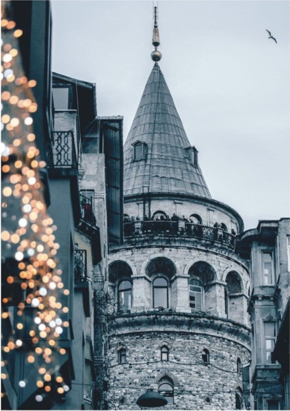 500 Parça Kutulu İstanbul Galata Kulesi Puzzle 48 x 68 cm fiyatları