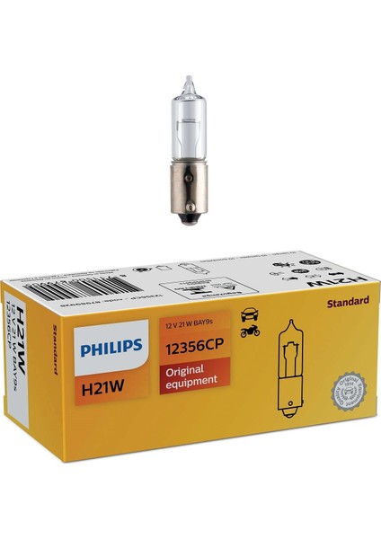 H21W Standart Ampul 12356CP Ean- 8727900371116