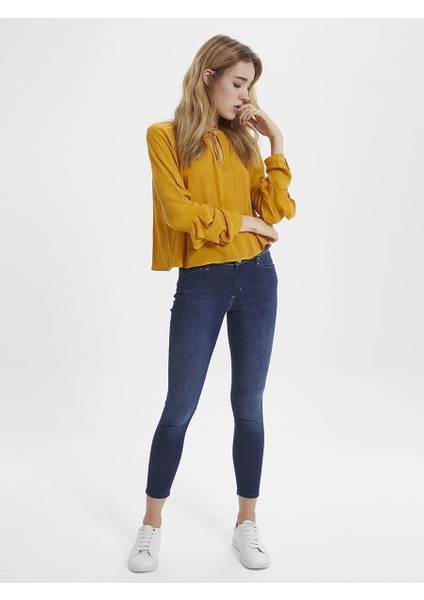 2018357 Kadın Blouse Long Sleeve