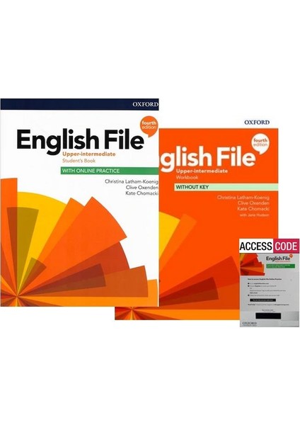 English File Upper-Intermediate 4th. (Student's Book-Workbook-Access Code)