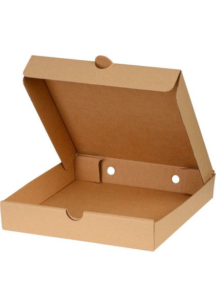 Pizza Kutusu Kraft -Kahverengi 28 x 28 cm 100'lü fiyatları