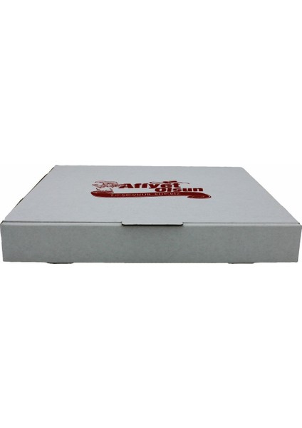Pizza Kutusu Beyaz 100'lü 28X28 cm