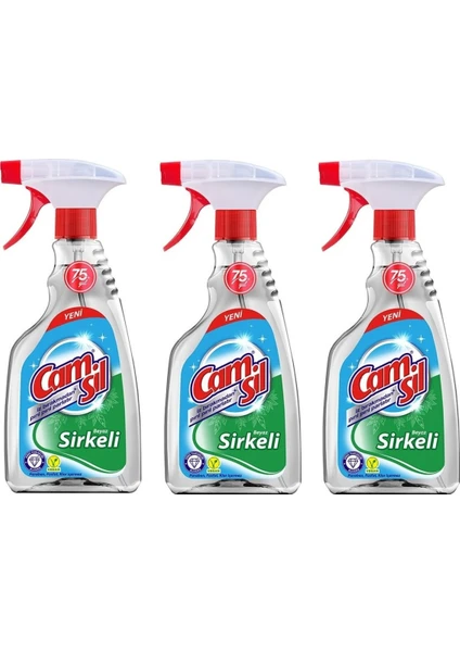 Sprey Beyaz Sirkeli 500 ml x 3