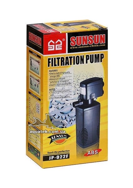 JP-022F Akvaryum Iç Filtresi 8W 600LT/H