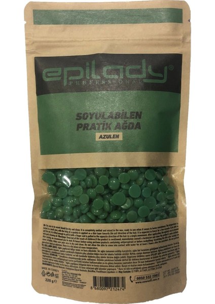 Soyulabilen Pratik Ağda Azulen 220 gr