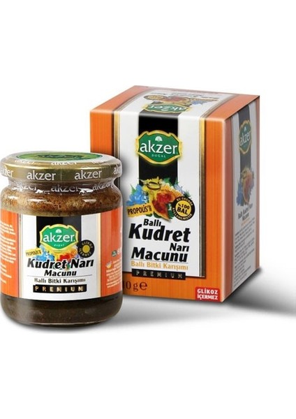 Propolisli Ballı Kudret Narı Macunu Ballı Bitki Karışımı 210 gr