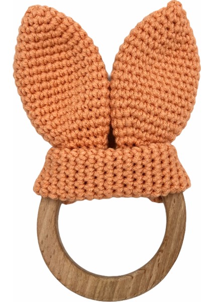 Amigurumi Organik Diş Kaşıyıcı Yavruağzı