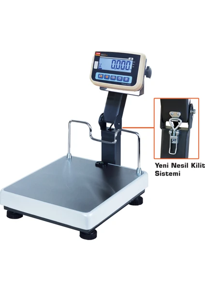 Eko LCD Ekran Kırılır Boyun Tartım Baskül 150 kg 35 x 40 cm