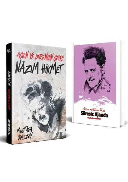 Nazım Hikmet - Süresiz Ajanda ve Planlama Defteri | Mustafa Balbay