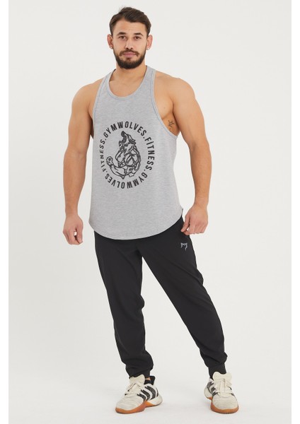 Erkek Spor Atleti | Stringer | Workout Tanktop | Wolf Serisi fiyatları