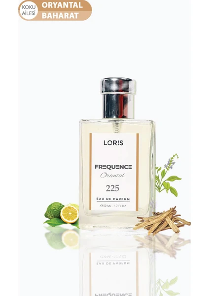 E-225 Frequence Parfume Edp 50 ml Oryantal Erkek Parfüm