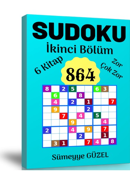 Enine Boyuna Eğitim Profesyoneller ve Uzmanlar Için Ikinci Bölüm Sudoku Seti (6 Kitap)