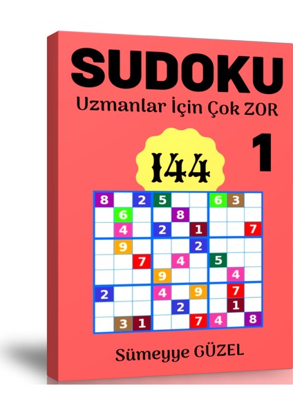 Uzmanlar Için Çok Zor Sudoku Kitap Seti (3 Kitap)