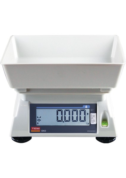 Eko LCD Çift Ekran Çukur Kefe Tartım Terazi 20 kg
