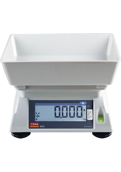 Eko LCD Çift Ekran Çukur Kefe Tartım Terazi 30 kg