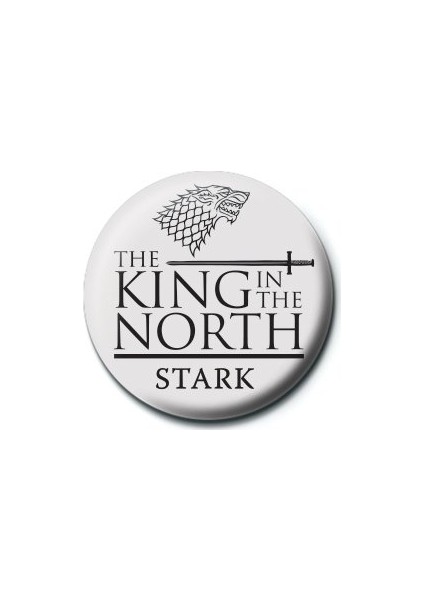 Rozet Game Of Thrones King In The North