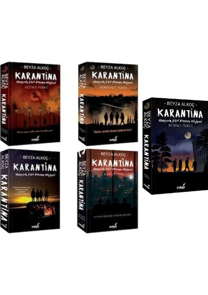 Karantina:Birinci Perde-İkinci Perde - Üçüncü Perde - Dördüncü Perde - Beşinci Perde - Beyza Alkoç