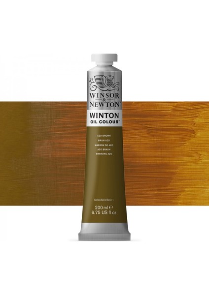 Winsor & Newton Yağlı Boya 200 ml Azo Brown 389