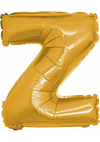 Harf Folyo Balon Harf Z Gold 100 cm (Rps)