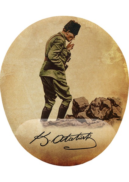 Atatürk Kocatepe Bilek Destekli Mouse Pad