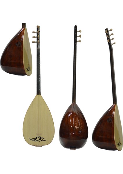 Maun Kısa Sap Çift Kafes Bağlama Saz Seti fiyatları
