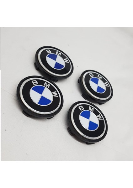 Jant Göbeği Bmw 69/65 65MM Iç Çap 4'lü Set Mavi