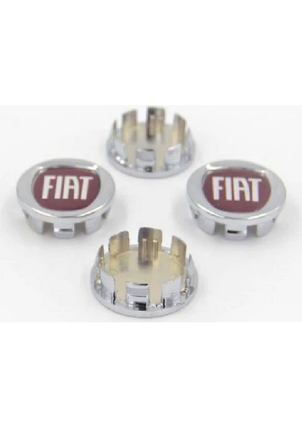 Duru Doruk Fiat Jant Göbeği 50MM Dış Çap 43MM Yuva 4'lü Set