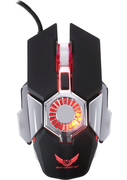 MF Product Strike 0593 Rgb Kablolu Fanlı Gaming Mouse Siyah