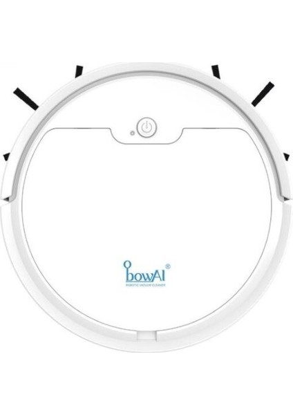 Beyaz OB8S 3 in 1 Şarj Edilebilir Robot Süpürge (Yurt Dışından)