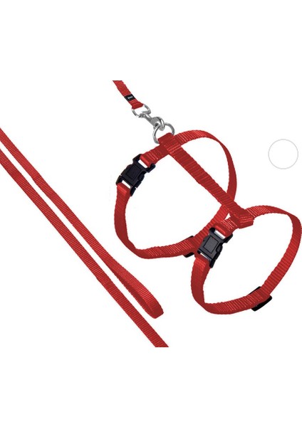Göğüs Tasma+Uzatma 110 cm Kırmızı