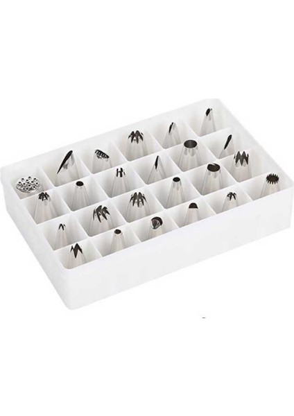 Kek Pasta Kreması Için Duy Seti - 24 Adet