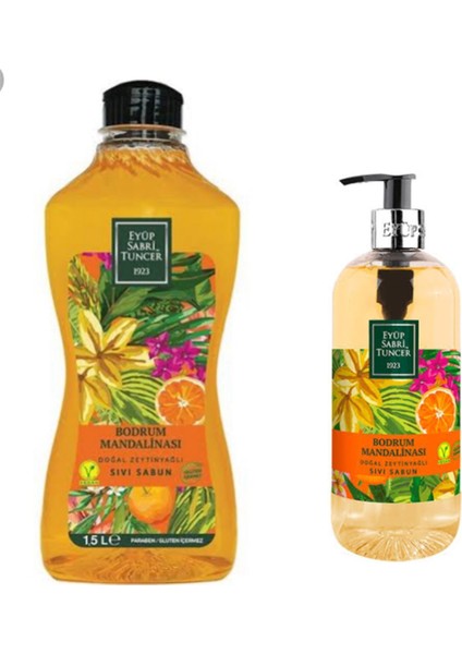 Bodrum Mandalinası Sıvı Sabun 1500+500 ml