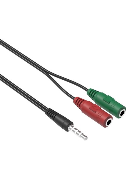 4745 3.5mm Kulaklık Mikrofon Ayırıcı Çoklayıcı Switch Splitter