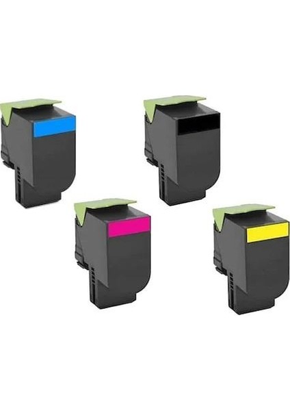 Lexmark CS/CX317/417/517 Mavi Muadil Toner