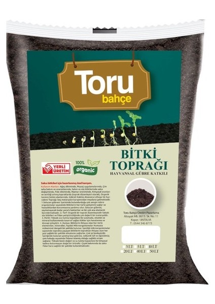Bitki Toprağı 20 lt