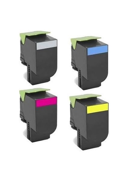 Lexmark CX410/510 Mavi Muadil Toner