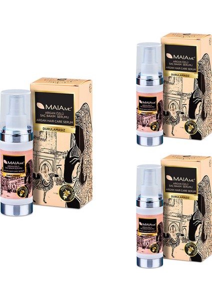 Argan Saç Bakım Serumu Durulamasız 100 ml x 3 Adet