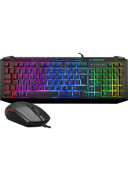 Broker Combo 4lü Gaming Oyuncu Set (Klavye+Mouse+Kulaklık+Pad)