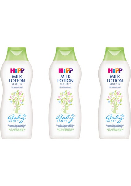 Babysanft Vücut Losyonu 350ML (3 Lü Set)